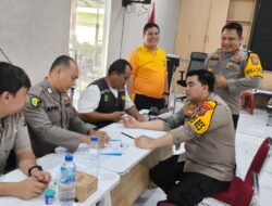 Kesehatan Paling Utama, Kapolres Batubara Ajak Personil Cek Kesehatan 