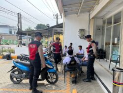 Pelajar Berkeliaran, Samapta Polres Batubara Berikan Imbauan