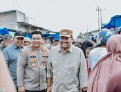 Kapolres & Bupati Batubara Melaksanakan Pengecekan Pasar Bulan Suci Ramadhan