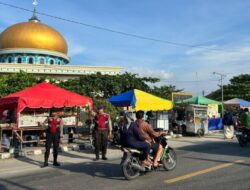 Polres Batubara , Giat Pengamanan Pasar Tumpah hingga ke wilayah jajaran.