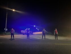 Polres Batu Bara Gelar Patroli Malam, Cegah Balap Liar, geng motor dan Kejahatan lainnya Selama Ramadan.
