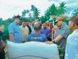 Sosialisasi dengan Poktan Lubuk Cuik, Bupati Batu Bara Ingin Petani Lebih Sejahtera