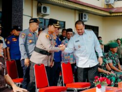 Jelang Hari Raya Idul Fitri, Bupati Batubara Ikut Gelar Apel Pasukan Operasi Ketupat Toba