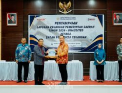 Bupati Batu Bara Serahkan LKPD Unaudited Pemkab Batu Bara Tahun Anggaran 2024