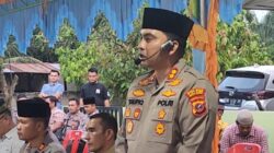 Sapa Rahmadan di Masjid Nur’Hidayah Mangkai Lama, Kapolres Berikan Keringanan Kepada Warga Kurang Mampu