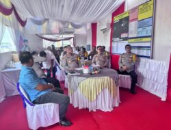 Ops Ketupat Toba 2025 Kapolres Batu ikuti Zoom Meeting Bersama Kapolda Sumut.
