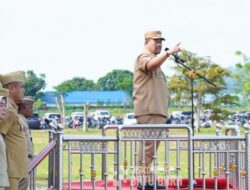 Hari Pertama Kerja Setelah Idul Fitri, Bupati Tegaskan Berikan Yang Terbaik Kepada Masyarakat.