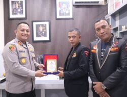 Kembali ,Kapolres Terima Audiensi, Hari ini dari DPC GRIB Jaya Batu Bara