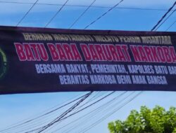 Selamatkan Anak Bangsa, Masyarakat Melayu Pesisir Nusantara Bentangkan Spanduk