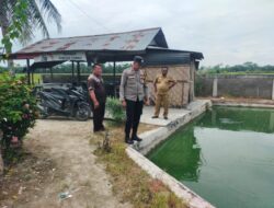 Polsek Indrapura Ajak Masyarakat Mendukung Program Ketahanan Pangan.