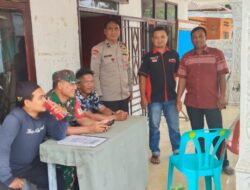 Bhabinkamtibmas Polsek Lima Puluh Giat Sambang