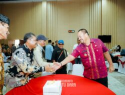 Halal Bihalal, Bupati Batubara Dengan Gemkara, Kapolres Pun Hadir