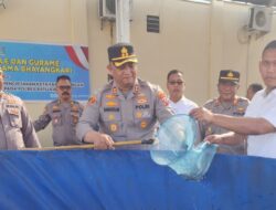 Mendukung Ketahanan Pangan, Polres Batubara Sudah Tiga Kali Panen Budidaya Ikan Lele