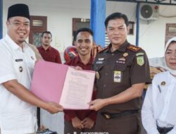 Kejari Batubara Serahkan Aset Sitaan Kasus Korupsi BPBD Batu Bara