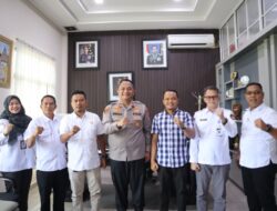 Kapolres Terima Audiensi KPU Kabupaten Batubara