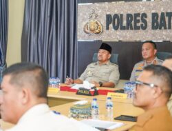 Bupati & Kapolres Batubara Mengikuti Webinar Diseminasi Kebijakan Pemberantasan Narkoba