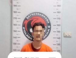 Satnarkoba Amankan Pelaku Memiliki Sabu 1 Gram Lebih