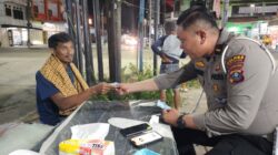 Satlantas Laksanakan Cooling System, Salurkan Tali Asih kepada Warga yang Membutuhkan