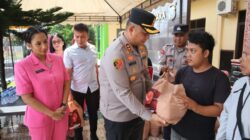 Polri untuk Masyarakat, Kapolres Berbagi kepada Warga dalam Rangka HUT Bhayangkara ke-79