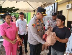 Polri untuk Masyarakat, Kapolres Berbagi kepada Warga dalam Rangka HUT Bhayangkara ke-79