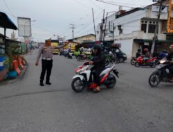 Gatur Pagi, Satlantas Berikan Pelayanan Prima Terhadap Masyarkat