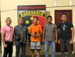Seorang Pria Warga Asahan Ditangkap Tim Opsnal Polsek Indrapura