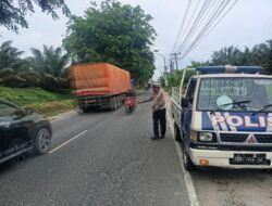 Mengantisipasi Kemacetan, Satlantas Patroli Kibas