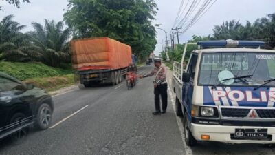Patroli Kibas Satlantas Polres Batubara, Jumat (6/6/2025)