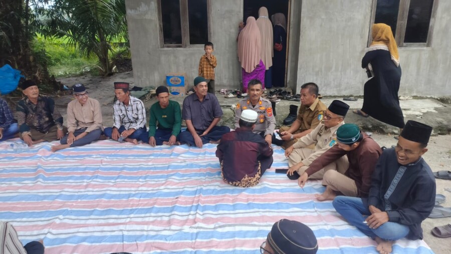 Kapolsek Melayat dan Mengucapkan Belasungkawa, Selasa (10/6/2025)