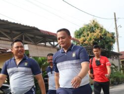 Melalu Olahraga Bersama, Kapolres Bersama Personil Tingkatkan Pelayanan Masyarakat