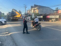 Sat Samapta Gelar Strong Point Pagi, Wujud Nyata Kehadiran Polisi di Tengah Masyarakat