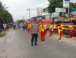 Pengamanan Ketat Warnai Kegiatan Jalan Sehat HUT Ke-4 RS Sapta Medika