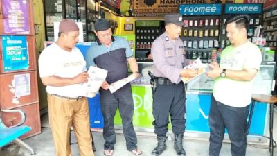 Kanit Binmas Sampaikan Pelayanan Coll Senter 110