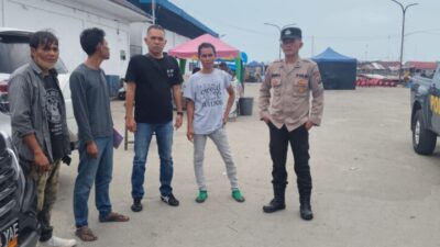 Polsek Labuhan Ruku Tindak Lanjut Dugaan Pungli Parkir Liar di Kawasan Pelabuhan Bom Tanjung Tiram