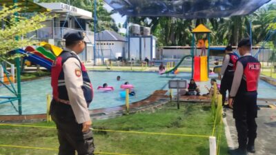 Berikan rasa aman dilokasì objek wisata, personel samapta lakukan pengamanan,Minggu (15/6/2025
