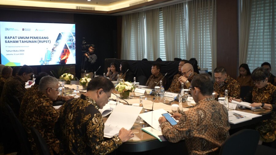 Para pimpinan gelar rapat,Senin (16/6/2025)