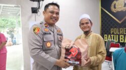 Sambut Hari Bhayangkara ke-79, Polres Batubara Gelar Aksi Sosial Berbagi Sembako