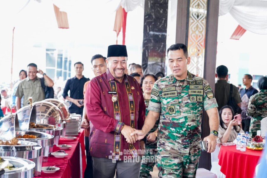 Bupati Batubara Baharuddin Siagian Hadiri Hut Kodam, Jumat (20/6/2025)