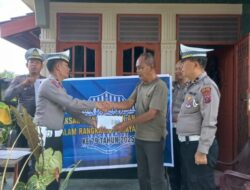Masi Rangkaian HUT Bhayangkara ke-79, Satlantas Anjangsana ke Purnawirawan Polri