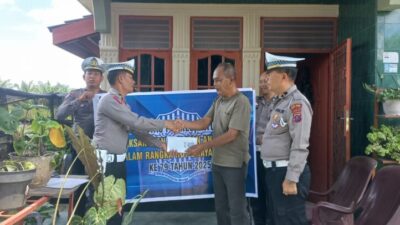 Satlatas Polres Batubara Lakukan Anjangsana, Sabtu (22/6/2025)