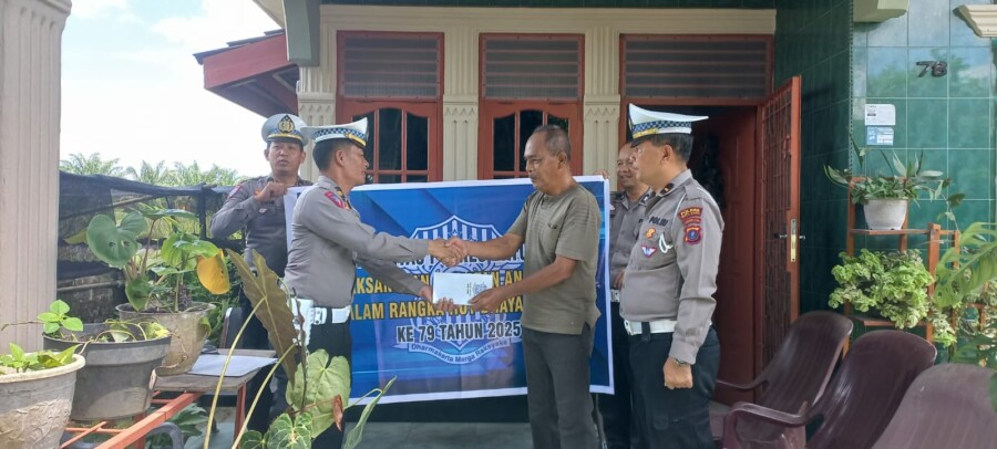Satlatas Polres Batubara Lakukan Anjangsana, Sabtu (22/6/2025)