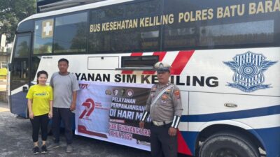 Sim Keliling Berikam Kemudahan Pelayanan bagi masyarakat, Minggu (22/6/2025)