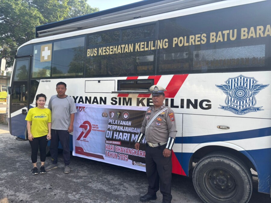 Sim Keliling Berikam Kemudahan Pelayanan bagi masyarakat, Minggu (22/6/2025) 