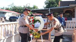 Ziarah ke Makam Brigjen, Personel Polres Batubara Kenang Jasa Pahlawan, Rangkaian HUT Bhayangkara ke-79