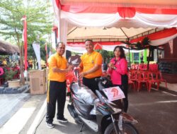 Olahraga Bersama Warnai HUT Bhayangkara ke-79 Polres Batu Bara
