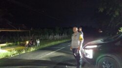 Patroli Malam Hari Personil Polsek Lima Puluh, Selasa (24/6/2025)