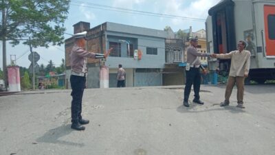 Personil saat mengatur lali dijalinsum, Rabu (25/6/2025)