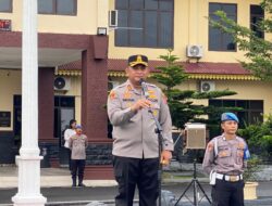 Kapolres Tekankan Kekompakan Jelang HUT Bhayangkara ke-79