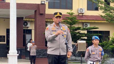 Kapolres Batubara AKBP Doly Nelson H.H Nainggolan SH M.H, Sabtu (28/6/2025)