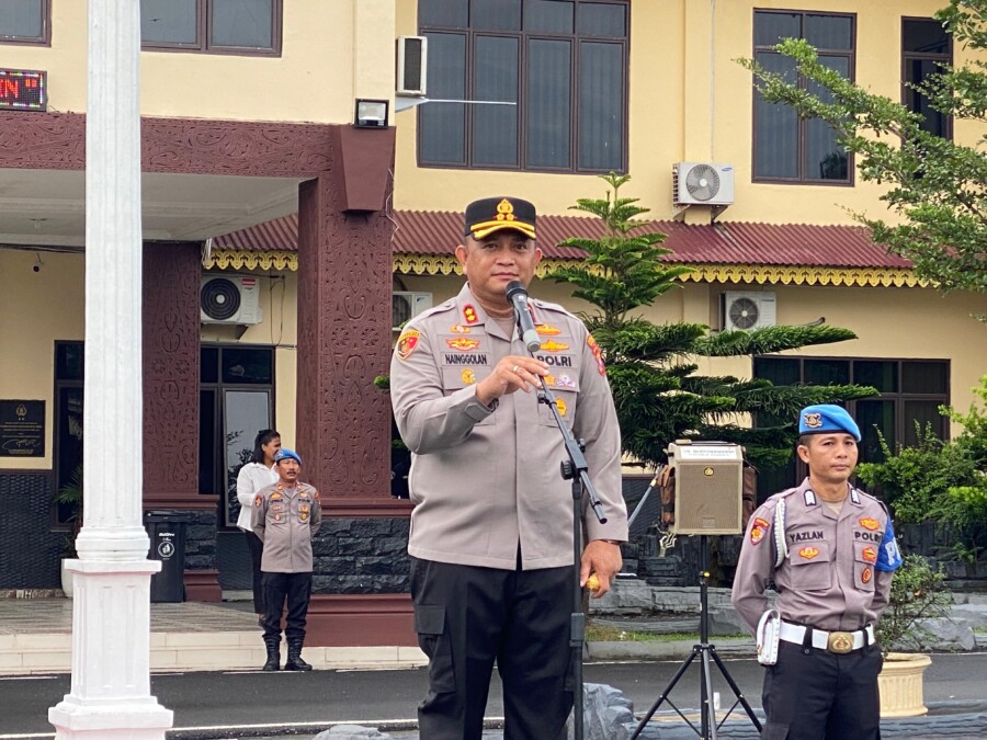 Kapolres Batubara AKBP Doly Nelson H.H Nainggolan SH M.H, Sabtu (28/6/2025)